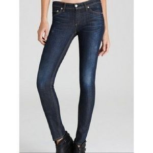 Rag & Bone Skinny Mid Rise Jeans